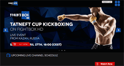 Desktop Screenshot of fightboxlive.com